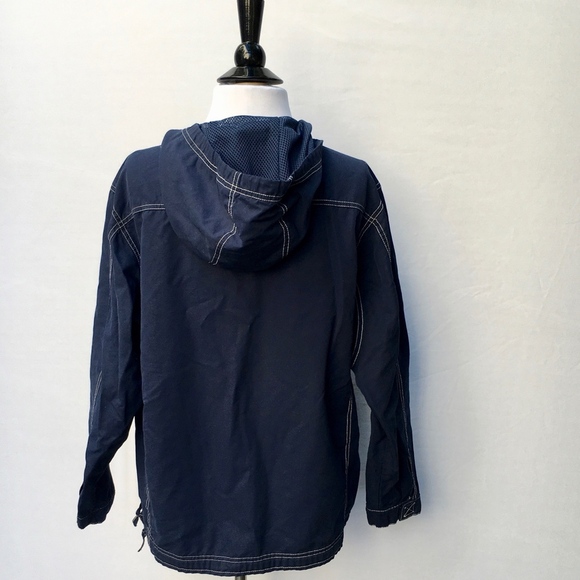 NIKE Navy Pullover Jacket Size L - Picture 2 of 4